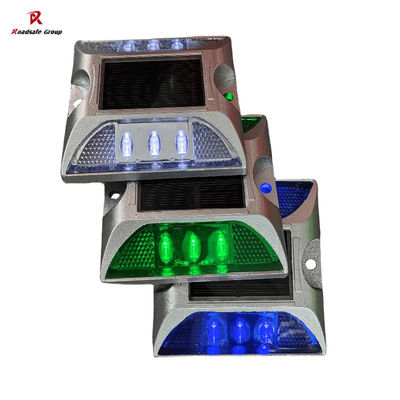 quality Reflectores de estrada solar refletores LED Alumínio Solar Road Stud factory