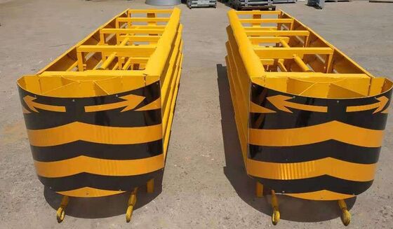 quality Almofada Anti-Colisão de Alta Velocidade para Rodovias com Fitas Refletivas de Advertência – Barreira de Segurança factory