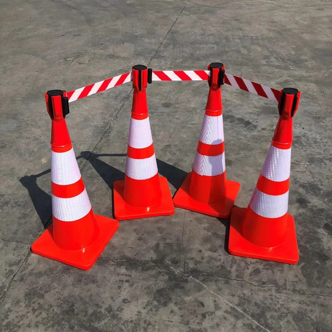 Cinturão retrátil Cone Topper de Tráfego Cone Topper de Tráfego Cone Cone Coneado 0