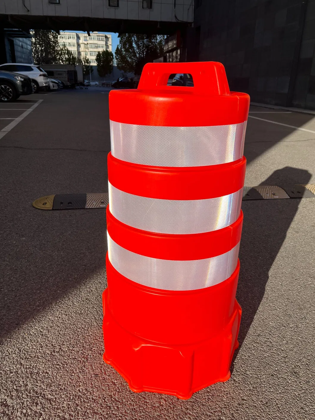 ROADSAFE Venda quente PE Tambor de trânsito Barris de colisão Segurança rodoviária Barril de alerta refletor 3