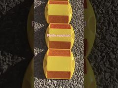 tachão rodoviário de plástico muitos tipos tipo quadrado barato preto