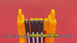 Cerca de segurança HDPE com 97 cm de altura e extensão de 255 cm