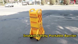 Solução de segurança de barreira de tráfego dobrável ROADSAFE 3900mm
