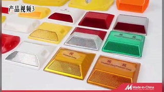 Segurança reflexiva de pinos de estrada de plástico