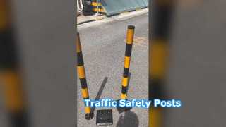 Poste Delineador de Tráfego de Singapura 100cm 105cm